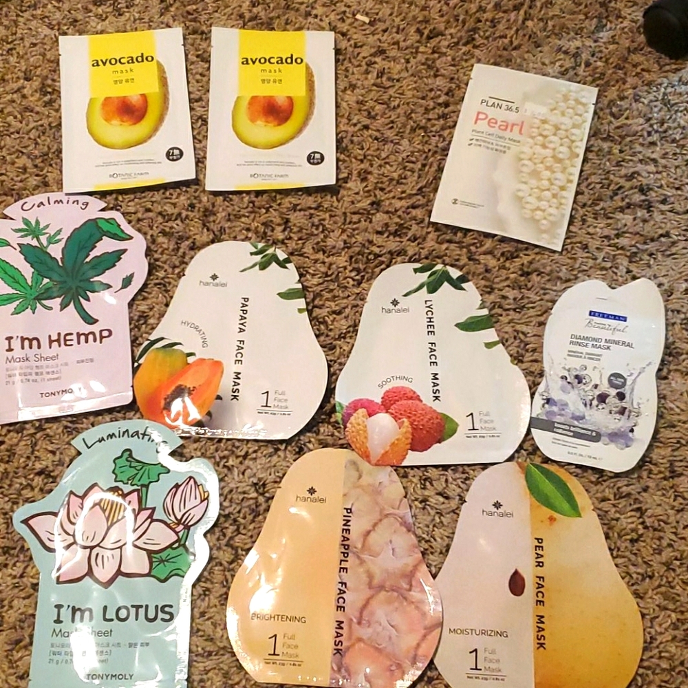 🎉2 for $15🎉 Assorted face masks pack of 10